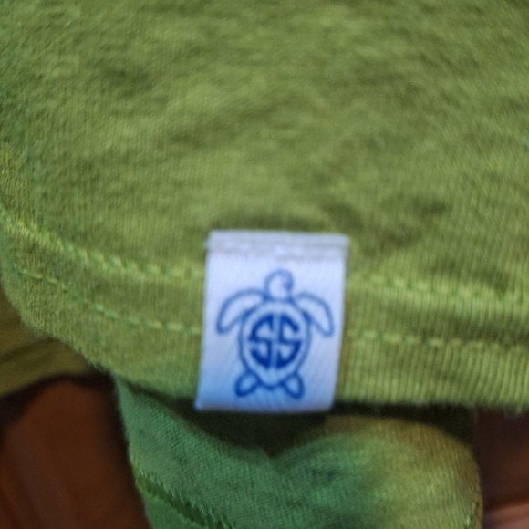 Simply Southern Olive Long Sleeve Shirt With "Messy Life Messy Bun Dont Care". - Picture 3 of 10